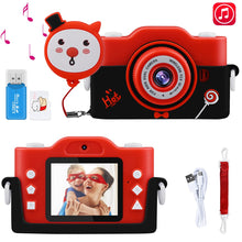 Load image into Gallery viewer, Children's Camera with SD Card Game Intelligent Shooting for Kids Children Compact Video Camera Educational Toy Birthday Gift