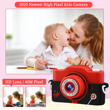Load image into Gallery viewer, Children's Camera with SD Card Game Intelligent Shooting for Kids Children Compact Video Camera Educational Toy Birthday Gift