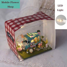 Load image into Gallery viewer, Christmas New Year Gift Mini Diy Doll House Accessories Casa Dollhouse Miniature Furniture Handmade Wooden Birthday gifts toys