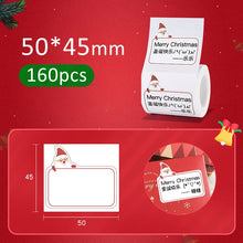 Load image into Gallery viewer, Christmas Series NIIMBOT B21/B203/B3S Thermal Label Machine Printing Paper Gift Tag Commodity Price Food Self-adhesive Label