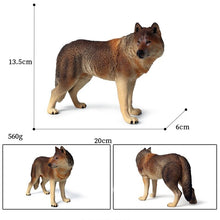 Load image into Gallery viewer, Simulation of wild animals big wild wolf model PVC action figure educational collection of toys for children gifts