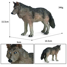 Load image into Gallery viewer, Simulation of wild animals big wild wolf model PVC action figure educational collection of toys for children gifts