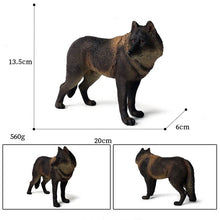 Load image into Gallery viewer, Simulation of wild animals big wild wolf model PVC action figure educational collection of toys for children gifts