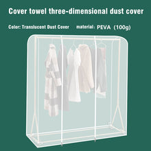 Load image into Gallery viewer, Clothing Hanging Big Dust Cover Waterproof Dustproof Wardrobe Storage Bags Can Washable Coat Rack Dust Cover Case Organizer