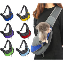 Load image into Gallery viewer, Comfort Pet Dog Carrier Bag Cats Puppy Outdoor Bags Mesh Oxford Single Shoulder Bag Sling Front Mesh Travel Tote Shoulder Bag
