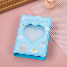Load image into Gallery viewer, Cute Bear Photo Album 3 Inch Love Heart Hollow Picture Storage Case Kpop Card Binder Name Card Book Photocard Holder 40 Pockets