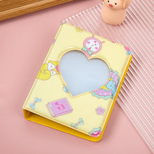Load image into Gallery viewer, Cute Bear Photo Album 3 Inch Love Heart Hollow Picture Storage Case Kpop Card Binder Name Card Book Photocard Holder 40 Pockets