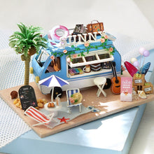Load image into Gallery viewer, Cutebee DIY Dollhouse 1/36 Scale Miniature Dollhouse Japanese Garden Building Kit Toys for Children Birthday Gifts