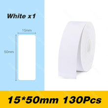 Load image into Gallery viewer, D11 D110 Label Sticker Official Paper Roll Replacement for Niimbot Printer Color White Transparent Clear Papers Waterproof D101