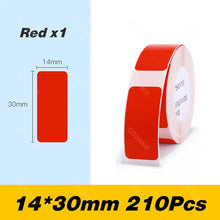Load image into Gallery viewer, D11 D110 Label Sticker Official Paper Roll Replacement for Niimbot Printer Color White Transparent Clear Papers Waterproof D101