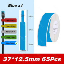 Load image into Gallery viewer, D11 D110 Label Sticker Official Paper Roll Replacement for Niimbot Printer Color White Transparent Clear Papers Waterproof D101