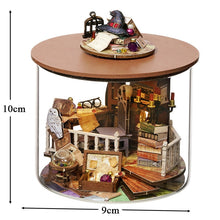 Load image into Gallery viewer, DIY Casa Wooden Doll House Miniature Building Kit Magic Dollhouse With Furniture Sakura Villa Toys for Girls Birthday Gifts