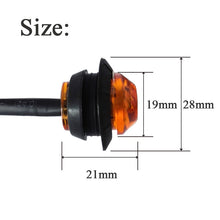 Load image into Gallery viewer, DRL 12V 24V LED Side Marker Light Camion Auto Trucks Lorry Trailer Bus Tail Brake Lamp Truck Accesorios Luces Traseras