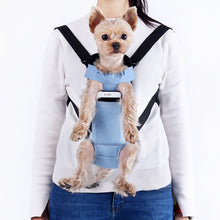 Load image into Gallery viewer, Denim Pet Dog Backpack Outdoor Travel Dog Cat Carrier Bag for Small Dogs Puppy Kedi Carring Bags Pets Products Trasportino Cane