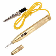 Load image into Gallery viewer, Diagnostic Tools DC 6V 12V 24V Copper Auto Car Light Circuit Tester Lamp Voltage Test Pen Detector Probe Light System Test