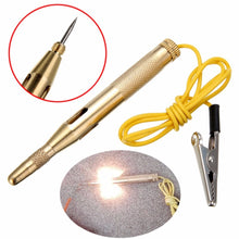 Load image into Gallery viewer, Diagnostic Tools DC 6V 12V 24V Copper Auto Car Light Circuit Tester Lamp Voltage Test Pen Detector Probe Light System Test