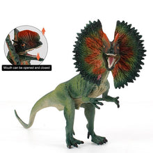 Load image into Gallery viewer, Dilophosaurus Dinosaurs Figure Dilophosaurus Simulation PVC Action Model Toys Raptor Dinosaurs Ornaments for Kids