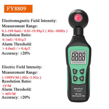 Load image into Gallery viewer, EMF Meter Electromagnetic Field Tester High Precision Electromagnetic Radiation Gauge Electromagnetic Wave Radiation Detector