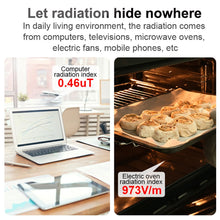 Load image into Gallery viewer, EMF01 Electromagnetic Radiation Tester Temperature / Electric Field / Magnetic Field Radiation Detector EMF Meter Geiger Counter