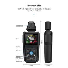 Load image into Gallery viewer, EMF01 Electromagnetic Radiation Tester Temperature / Electric Field / Magnetic Field Radiation Detector EMF Meter Geiger Counter