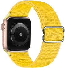 Load image into Gallery viewer, Elastic Nylon Solo Loop Strap For Apple Watch Band 44mm 40mm 38mm 42mm Adjustable Bracelet iWatch Series 3 4 5 6 Se Wristbands