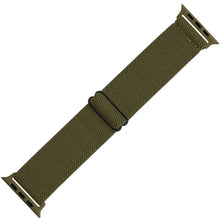 Load image into Gallery viewer, Elastic Nylon Solo Loop Strap For Apple Watch Band 44mm 40mm 38mm 42mm Adjustable Bracelet iWatch Series 3 4 5 6 Se Wristbands