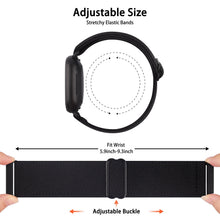 Load image into Gallery viewer, Elastic Woven Loop Strap for Fitbit Versa 3 2 Versa Lite Band Adjustable Nylon Sport Watchband Bracelet for Fitbit Sense Band
