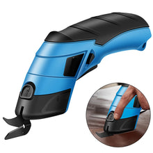 Load image into Gallery viewer, Electric Scissors Cloth Cutting Machine Lithium Charging Leather Sewing Tailor Scissor Tungsten Steel Blade Portable Hand Tool