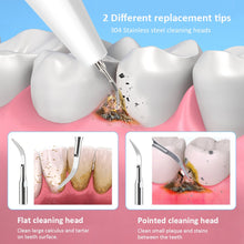 Load image into Gallery viewer, Electric Sonic Dental Calculus Scaler Oral Teeth Tartar Remover Plaque Stains Cleaner Removal Teeth Whitening Portable with LED 0ral irrigator