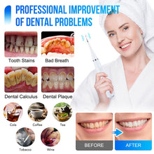 Load image into Gallery viewer, Electric Ultrasonic Dental Calculus Remover Teeth Cleaner Dental Cleaning Teeth Whitening Scaler Dental Tartar Remover Oral irrigator