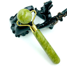 Load image into Gallery viewer, Face Massager Roller Natural Jade Stone Guasha Board Scraper Set Facial Lift Skin Relaxation Slimming Beauty Neck Thin Tool