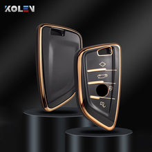Load image into Gallery viewer, Fashion TPU Car Remote Key Case Cover Shell Fob For BMW X1 X3 X5 X6 X7 1 3 5 6 7 Series G20 G30 G11 F15 F16 G01 G02 F48 Keyless