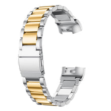 Load image into Gallery viewer, For Fitbit Charge 5 4 3 2 Smart Bracelet Strap Stainless Steel Watch Band Loop For Fitbit Charge 3 SE Black Silver Strap Correa