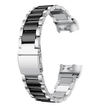 Load image into Gallery viewer, For Fitbit Charge 5 4 3 2 Smart Bracelet Strap Stainless Steel Watch Band Loop For Fitbit Charge 3 SE Black Silver Strap Correa