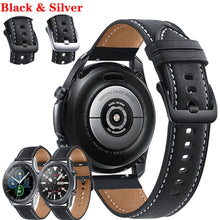 Load image into Gallery viewer, For Samsung Galaxy Watch 3 45mm Strap Genuine Leather Band 22mm Watch Strap Bracelet Watchbands Wristband For Galaxy Watch 46mm