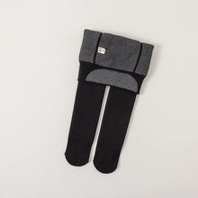 Load image into Gallery viewer, Full-Footed Leggings Little Girl Tights Thick Fleece Lined Stockings Cotton Pantyhose Thermal Winter Pants