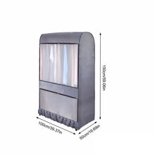 Load image into Gallery viewer, Fully Enclosed Cover Clothes Rack Cover Drying Rack Dust Cover Garment Rack Dust Cover Clothing Protector Breathable Dustproof