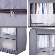 Load image into Gallery viewer, Fully Enclosed Cover Clothes Rack Cover Drying Rack Dust Cover Garment Rack Dust Cover Clothing Protector Breathable Dustproof