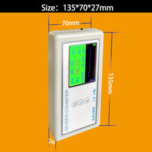 Load image into Gallery viewer, GMV2/GMV2s Geiger Counter Marble Tile Ore Radiation Nuclear Radiation Detection β γ X-ray Radioactive Detector LCD EMF Meter