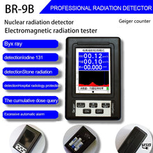 Load image into Gallery viewer, Gamma X-ray Geiger counter Nuclear Radiation Detector X-ray Beta Gamma Detector Geiger Radioactivity detector Hospital Radiology