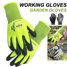 Load image into Gallery viewer, Garden Nitrile Gloves Latex Cleaning Food Gloves Universal Household Garden Cleaning Gloves Home Cleaning Rubber Glove