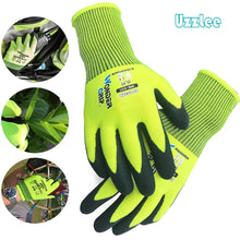 Load image into Gallery viewer, Garden Rubber Gloves for Men and Women, Nitrile Coated Working Glove for Gardening, Fishing, Clamming, Cleaning