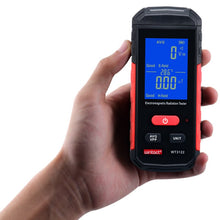 Load image into Gallery viewer, Geiger counter new WT3122 electromagnetic field detector wave radiator mobile phone radiation tester audible visual alarm