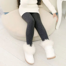 Load image into Gallery viewer, Girls Pants Autumn Winter Thick Warm Kids Baby Bottom Leggings Colorful Print Dot Children Pants