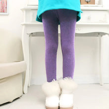 Load image into Gallery viewer, Girls Pants Autumn Winter Thick Warm Kids Baby Bottom Leggings Colorful Print Dot Children Pants