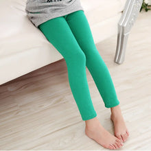 Load image into Gallery viewer, Girls Pants Autumn Winter Thick Warm Kids Baby Bottom Leggings Colorful Print Dot Children Pants