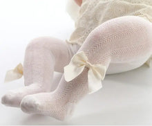 Load image into Gallery viewer, Girls Tights Winter Pantyhose Baby infant Child Thick Warm Stockings Bowknet Kids Tights Baby Panty Maillot