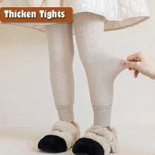 Load image into Gallery viewer, Girls Winter Thick Leggings Fleece Lined Warm Kids Leggings Soft Tights Snow Days Pants