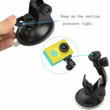 Load image into Gallery viewer, Glass Suction cup action camera sport Cam Tripod Mount for car record holder stand Bracket for gopro hero8 7 6 5 yi2 accessories
