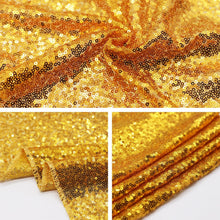 Load image into Gallery viewer, Glitter Sequin Table Cloth Rectangular Table Cover Rose Gold Tablecloth For Wedding Birthday Party Home Decoration Custom Size